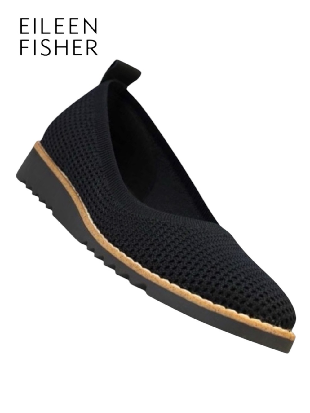 Eileen Fisher Etta Ballet Flat Espadrille Shoes
